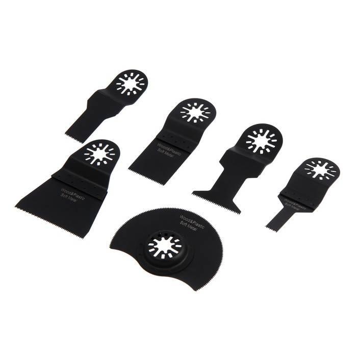 Насадки для МФИ ТУНДРА, по дереву, HCS, 6 шт. Насадки для МФИ ТУНДРА, по дереву, HCS, 6 шт.