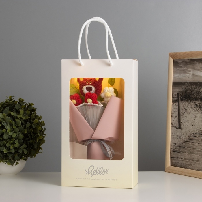 Ночник «Букет» (медведь) LED 3хAG10 8х17х29см Ночник «Букет» (медведь) LED 3хAG10 8х17х29см