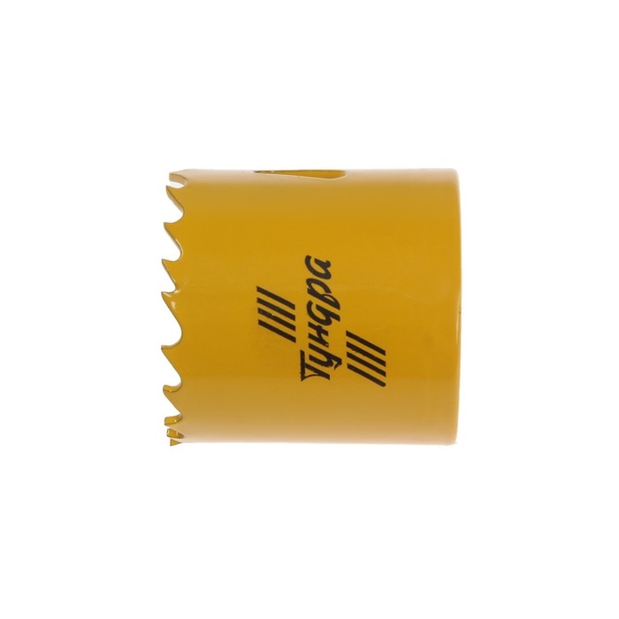 Коронка биметаллическая ТУНДРА, 44 мм, M16 с дополнительной фиксацией Коронка биметаллическая ТУНДРА, 44 мм, M16 с дополнительной фиксацией