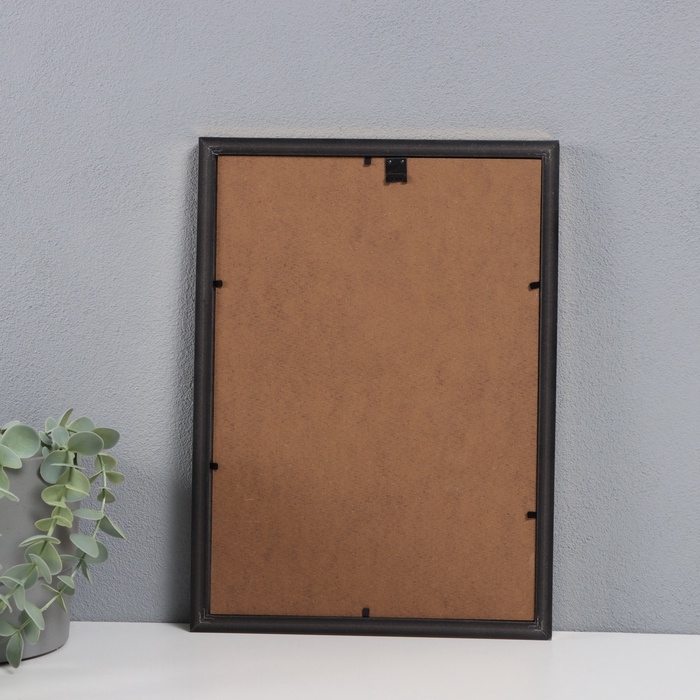 Фоторамка пластик формат А4 Фоторамка пластик формат А4 "Косичка" золото 30х23,2 см