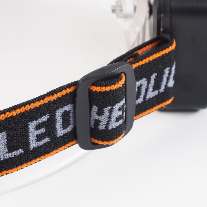 Фонарь налобный аккумуляторный, серия:  Фонарь налобный аккумуляторный, серия: "Мастер К", 3 режима, 6 х 8.5 см, от USB