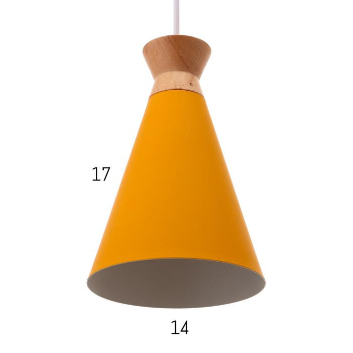 Светильник BayerLux 34863/1 E27 40Вт желтый 14,5х14,5х21,5-121,5 см