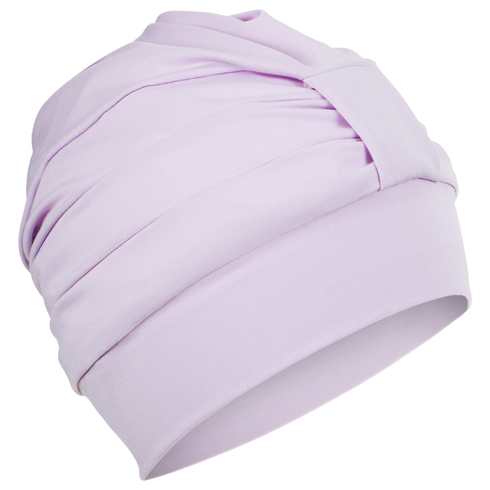 Шапочка для плавания взрослая ONLYTOP, тканевая, обхват 54-60 см, цвет сиреневый Шапочка для плавания взрослая ONLYTOP, тканевая, обхват 54-60 см, цвет сиреневый