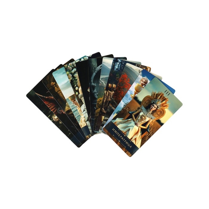 Карты таро Карты таро "Фэшн. Château de Tarot", карты гадальные, 78 л, карта 6.3 х 12 см, в мешочке