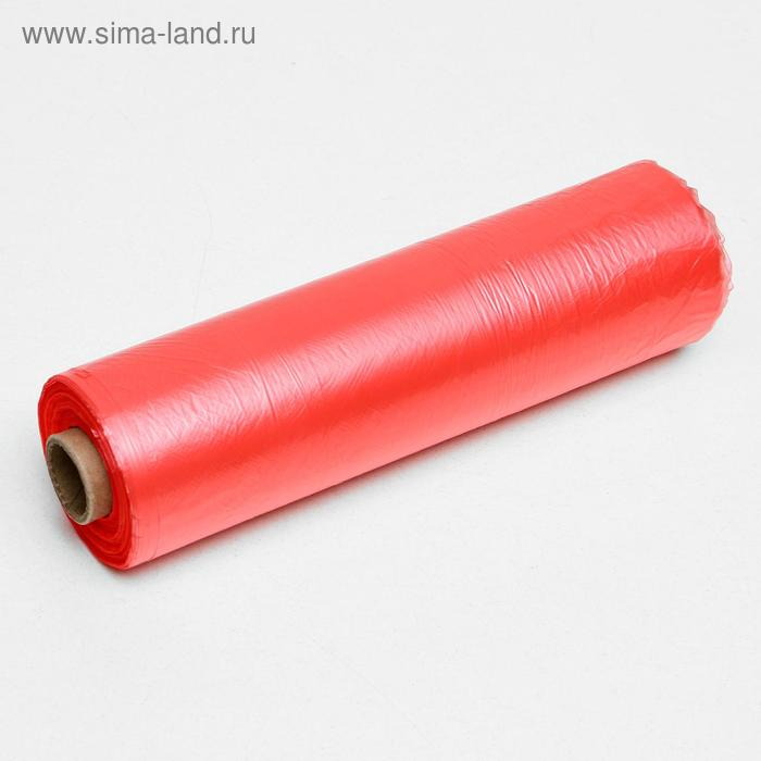Набор пакетов фасовочных, на втулке, красный, 24 х 37 см, 8 мкм, 500 шт. Набор пакетов фасовочных, на втулке, красный, 24 х 37 см, 8 мкм, 500 шт.