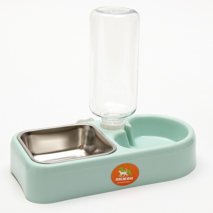 Комплекс автопоилка и автокормушка 26,5 х *16,5 х 22 см, голубой Комплекс автопоилка и автокормушка 26,5 х *16,5 х 22 см, голубой