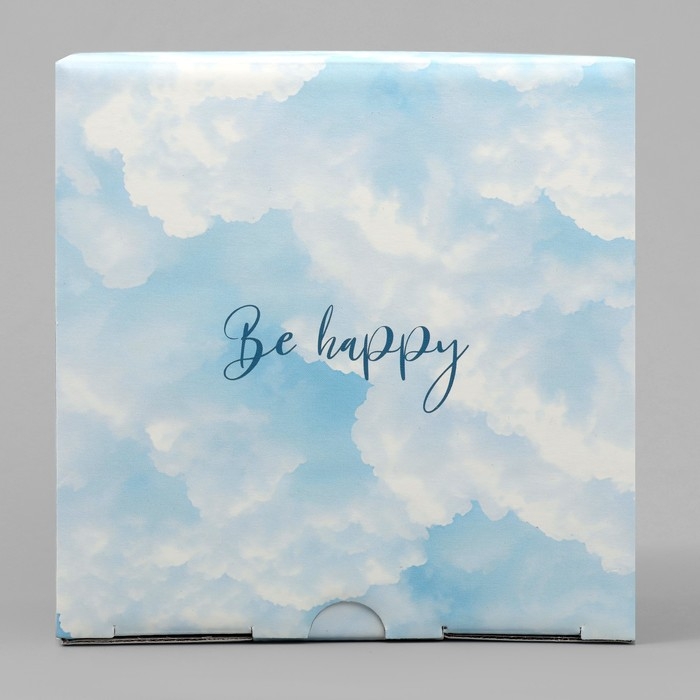 Коробка подарочная складная, упаковка, «Счастье», 15 х 15 х 7 см Коробка подарочная складная, упаковка, «Счастье», 15 х 15 х 7 см