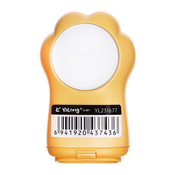 Точилка двойная Кошачья лапка МИКС, с зеркалом Точилка двойная Кошачья лапка МИКС, с зеркалом