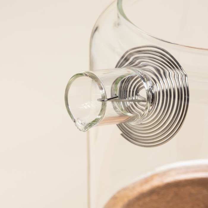 Чайник заварочный на пробковой подставке с крышкой Чайник заварочный на пробковой подставке с крышкой "Алькорноке" 600 мл, 17х10х15 см