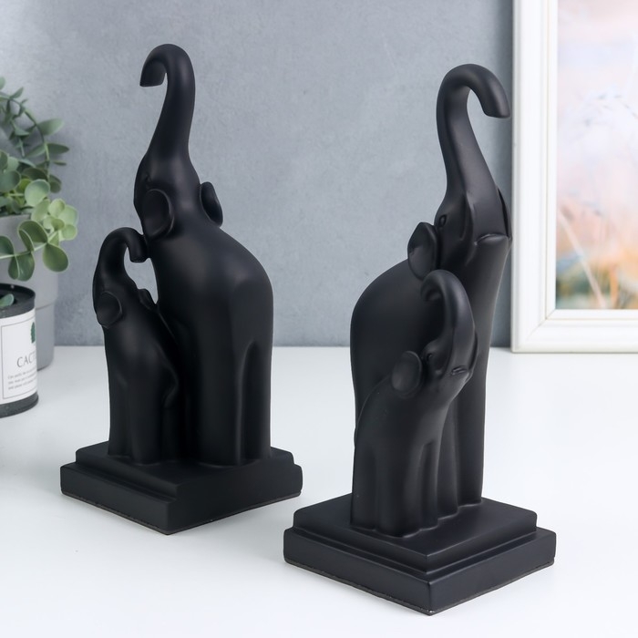 Держатели для книг  Держатели для книг "Слоны" набор 2 штуки 25,5х10,5х10,5 см