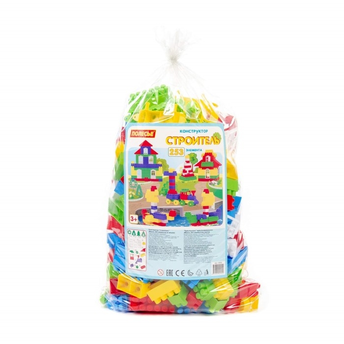 Конструктор «Строитель», 253 детали Конструктор «Строитель», 253 детали