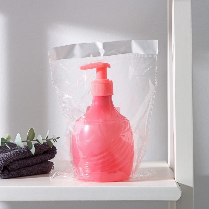 Дозатор для жидкого мыла «Волны», 7,8×7,8×15,5, цвет МИКС Дозатор для жидкого мыла «Волны», 7,8×7,8×15,5, цвет МИКС