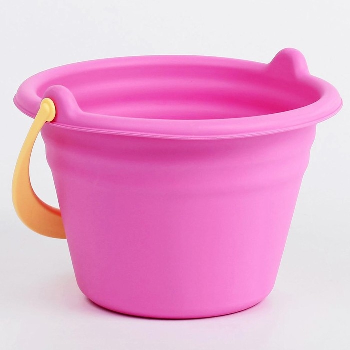 Игрушка для купания «Ведёрко», мягкое, МИКС Игрушка для купания «Ведёрко», мягкое, МИКС
