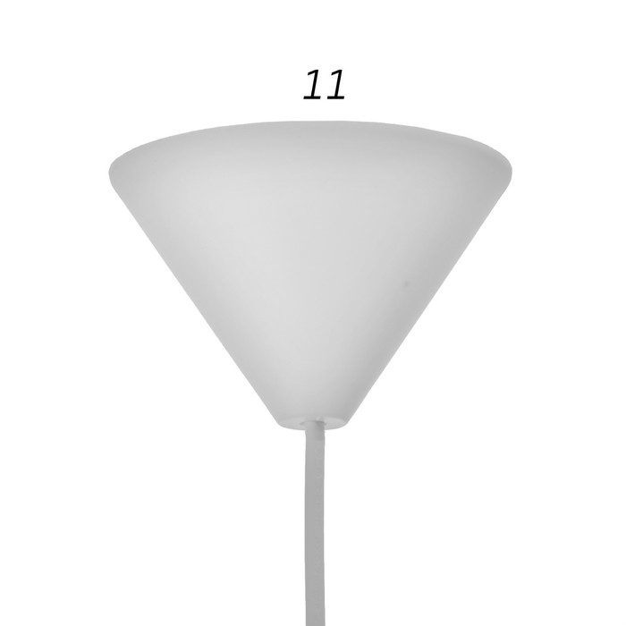 Светильник BayerLux 1674/1BL E27 40Вт светло-голубой 29х29х25-125 см