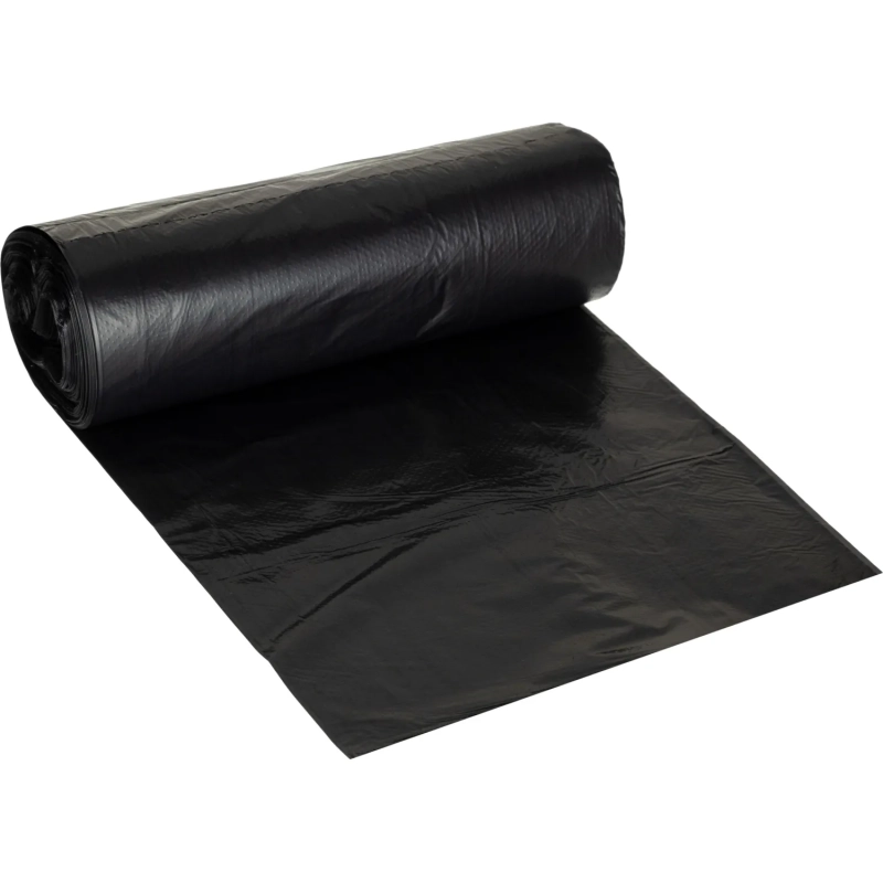 Мешки для мусора ПНД Элементари &nbsp;60л 15мкм 20шт/рул черный 60х80