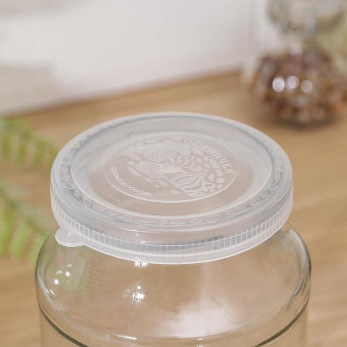 Крышки для холодного консервировaния «Москвичкa», упaковкa 10 шт, ПЭТ 1-82, цвет прозрaчный Крышки для холодного консервировaния «Москвичкa», упaковкa 10 шт, ПЭТ 1-82, цвет прозрaчный