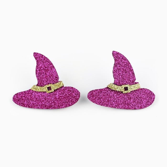 Хэллоуин Резинки и невидимки для волос «Ведьмочка» набор, 24 шт Хэллоуин Резинки и невидимки для волос «Ведьмочка» набор, 24 шт