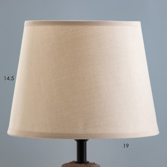 Настольная лампа Настольная лампа "Тереза" Е14 40Вт бежевый 20х20х33см RISALUX