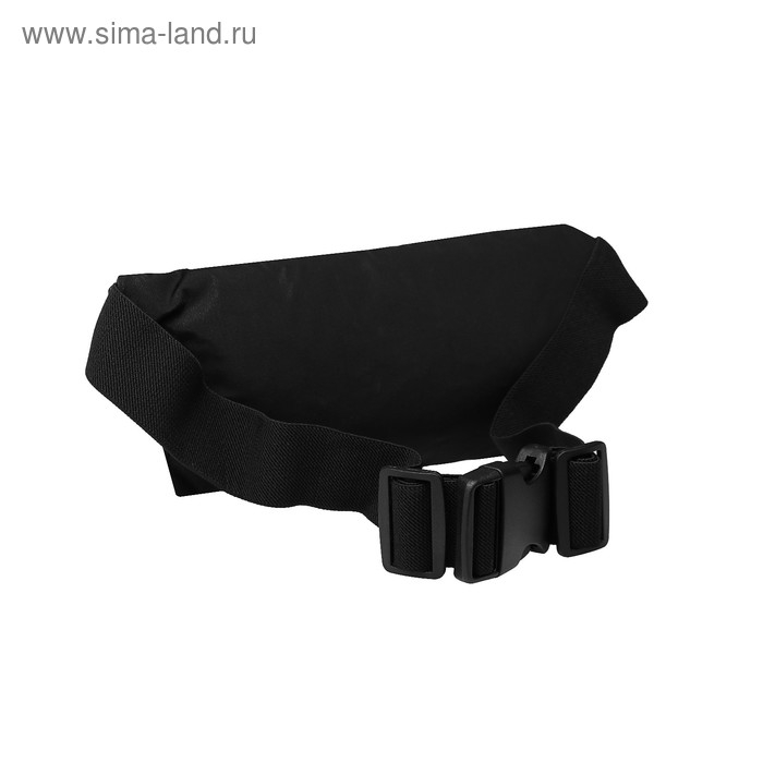 Спортивная сумка чехол на пояс Luazon, управление телефоном, отсек на молнии, чёрная Спортивная сумка чехол на пояс Luazon, управление телефоном, отсек на молнии, чёрная