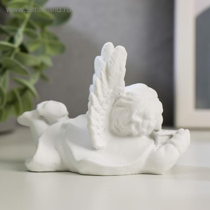 Сувенир полистоун Сувенир полистоун "Белоснежный ангел с библией" МИКС 7х5х8,5 см