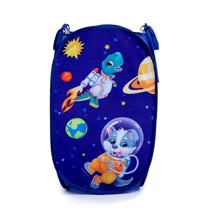 Корзина для хранения игрушек «Приключения в космосе» Корзина для хранения игрушек «Приключения в космосе»