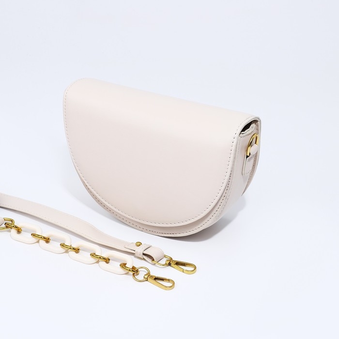 Сумка-мессенджер на молнии, цвет белый Сумка-мессенджер на молнии, цвет белый