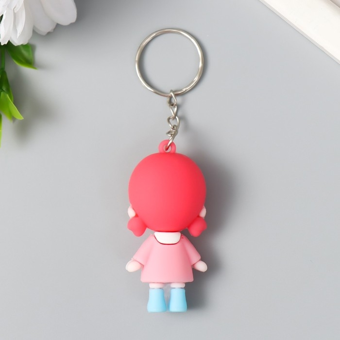 Брелок резина Брелок резина "Малышка/Малыш" МИКС 3х1,8х6 см