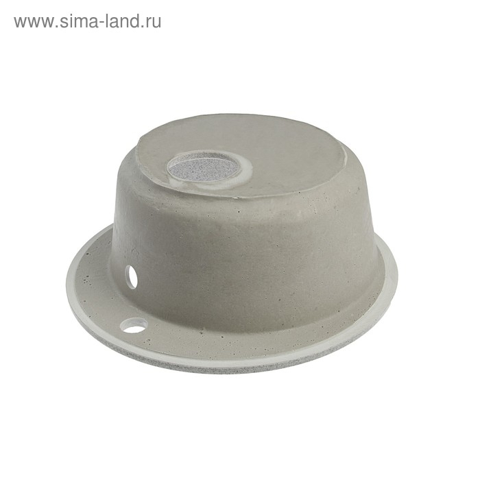 Мойка кухонная из камня MARRBAXX Виктори Z30Q10, d=475 мм, глянцевая, светло-серая Мойка кухонная из камня MARRBAXX Виктори Z30Q10, d=475 мм, глянцевая, светло-серая