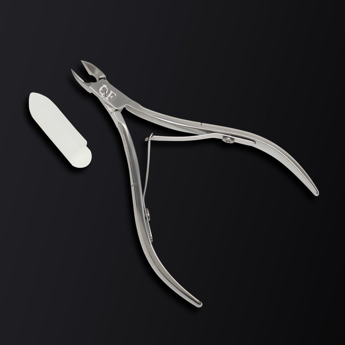 Кусачки маникюрные для кутикулы «Premium», двойная пружина, 10,6 см, длина лезвия - 6 мм, на блистере, цвет серебристый Кусачки маникюрные для кутикулы «Premium», двойная пружина, 10,6 см, длина лезвия - 6 мм, на блистере, цвет серебристый