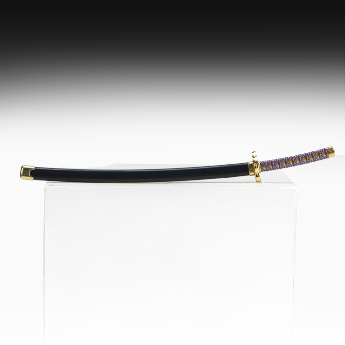 Сувенирное оружие мини Сувенирное оружие мини "Катана Зеницу", 24 см, чёрная с сиреневым