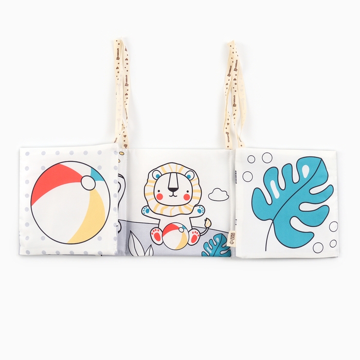 Бортик на кроватку «Baby time» 14х70 см, Крошка Я Бортик на кроватку «Baby time» 14х70 см, Крошка Я