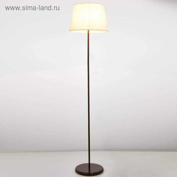 Торшер 3501  1х15Вт Е27 коричневый