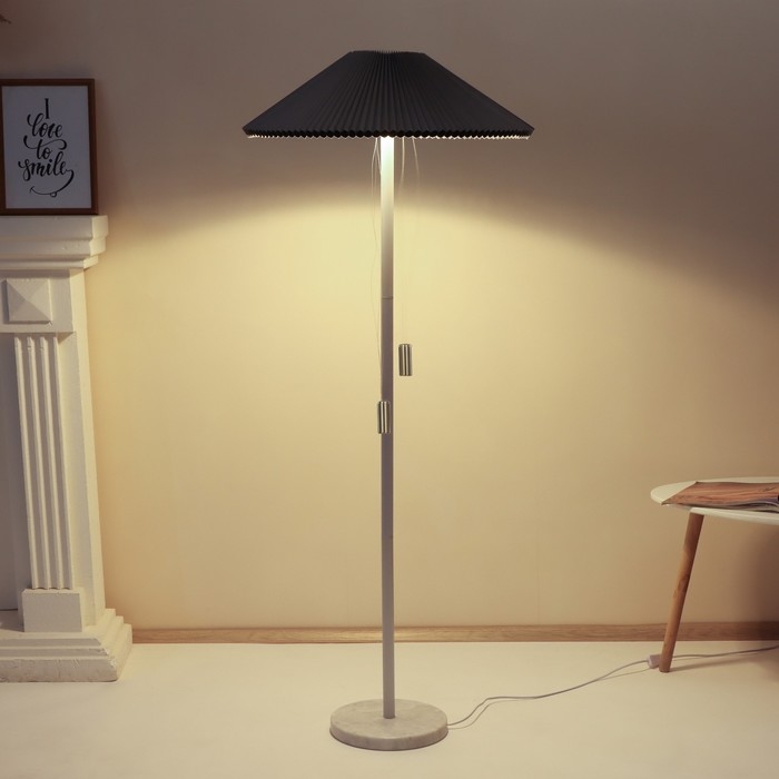 Торшер "Трансформер" LED серый 40х40х150 см