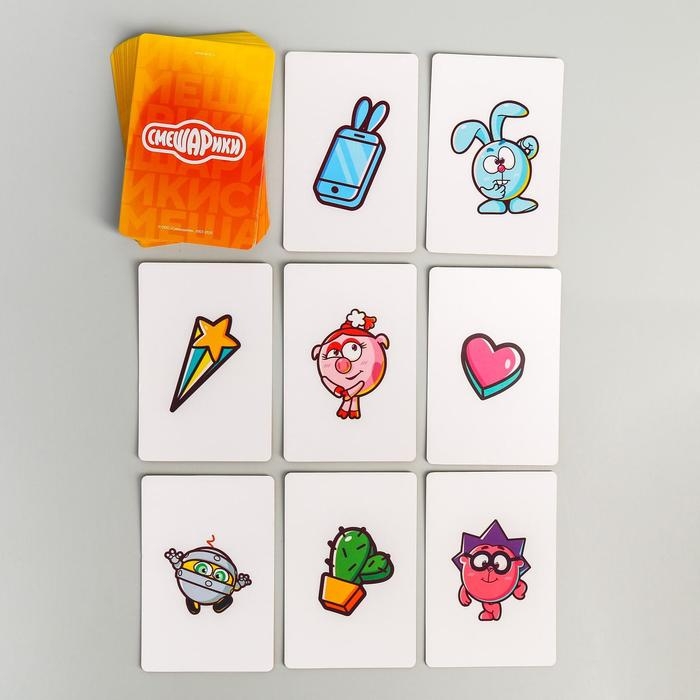 Настольная игра СМЕШАРИКИ «ОКАВОКА» на скорость и внимание 3+ Настольная игра СМЕШАРИКИ «ОКАВОКА» на скорость и внимание 3+