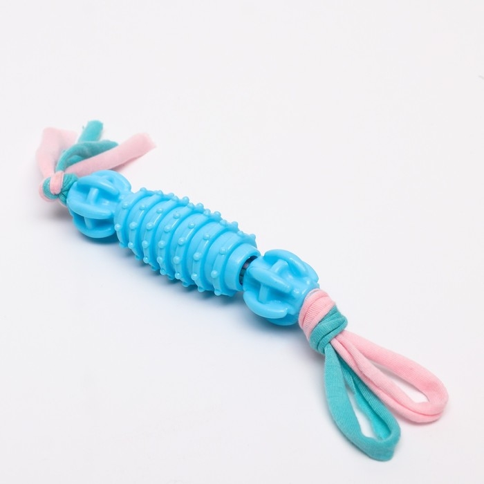 Игрушка-валик на верёвке с шариками Игрушка-валик на верёвке с шариками "Ролики", микс цветов