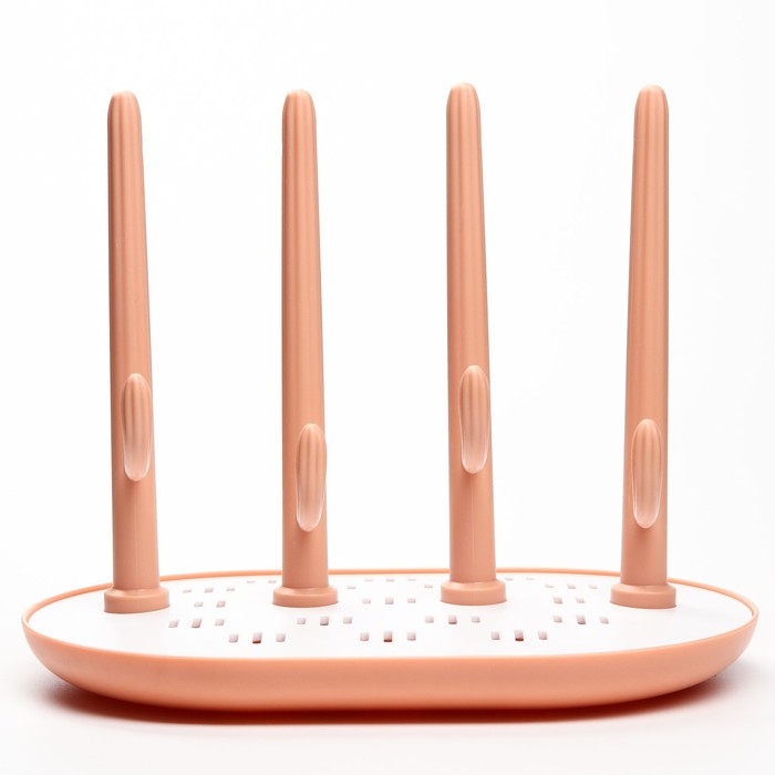 Сушилка для детских бутылочек, цвет бежевый Сушилка для детских бутылочек, цвет бежевый