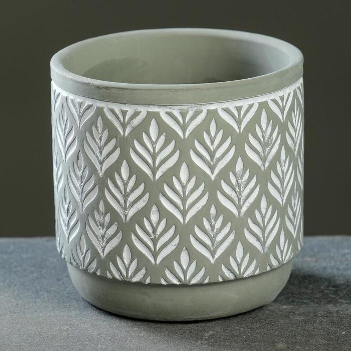 Кашпо  Кашпо "Узоры" МИКС, 8,5х8,5см