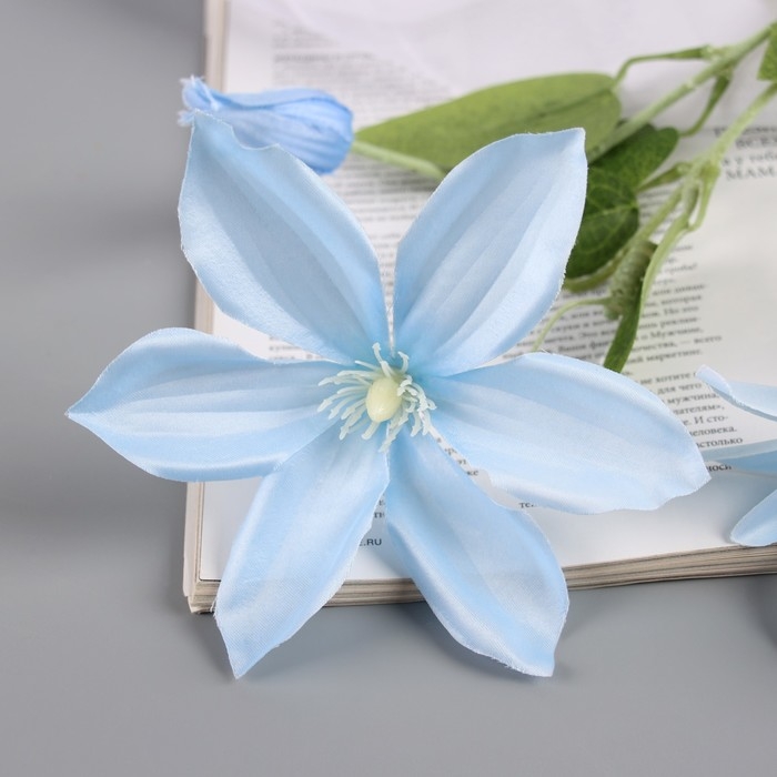 Цветы искусственные Цветы искусственные "Жасмин домашний" 60 см, голубой