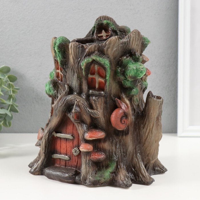 Копилка Копилка "Домик садовых троллей Пеньхаус" 21,5 х 21 х 16,5 см см.