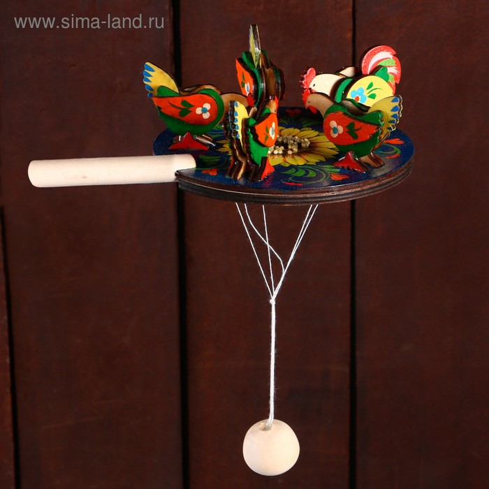 Сувенир Сувенир "Курицы клюющие", d=13 см микс