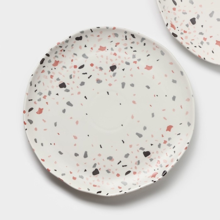 Набор тарелок обеденных фафрфоровых Magistro Terazzo, d=27 см, 2 шт Набор тарелок обеденных фафрфоровых Magistro Terazzo, d=27 см, 2 шт