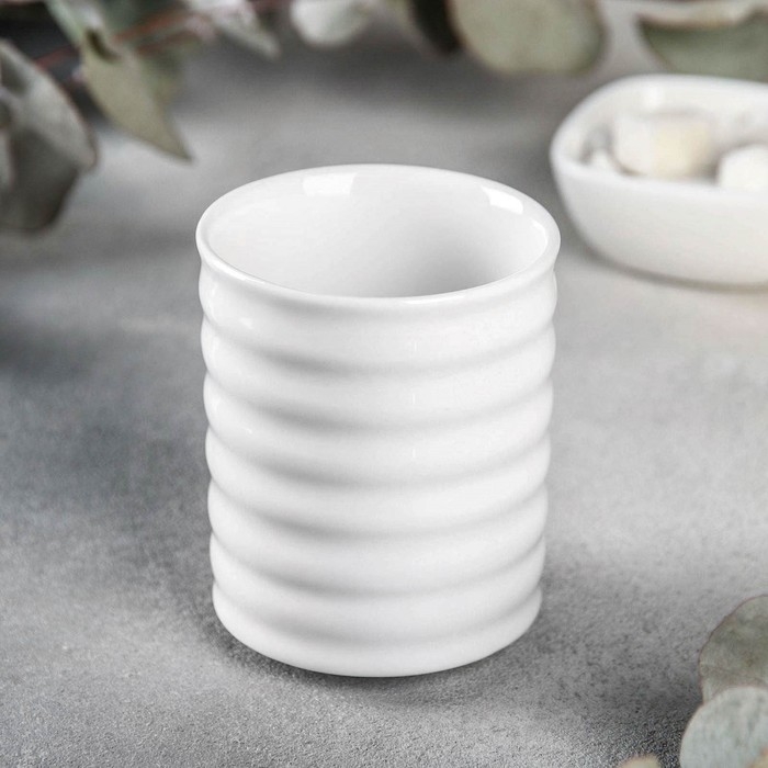 Стакан фарфоровый Wilmax, 200 мл, цвет белый Стакан фарфоровый Wilmax, 200 мл, цвет белый