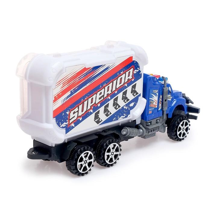 Грузовик инерционный &laquo;Пожарная служба&raquo;, с техникой, МИКС