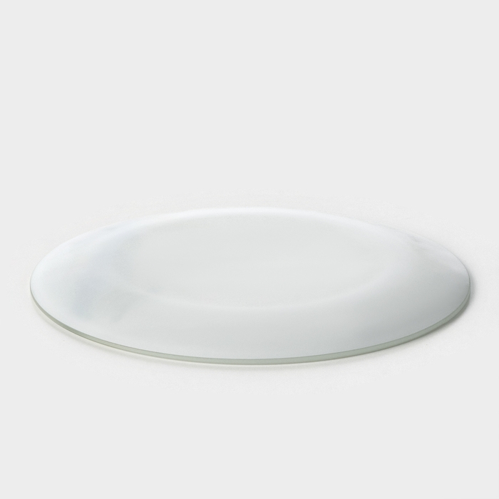 Тарелка стеклянная Доляна «Бамбук», d=21.5 см Тарелка стеклянная Доляна «Бамбук», d=21.5 см