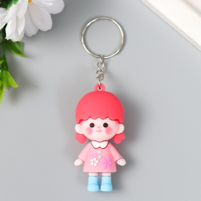 Брелок резина Брелок резина "Малышка/Малыш" МИКС 3х1,8х6 см