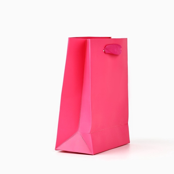 Пакет ламинированный вертикальный «В твой День рождения», глиттер, S, 12 х 15 х 5.5 см