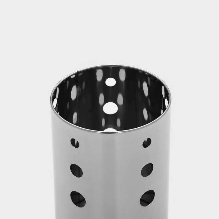 Подставка из нержавеющей стали для столовых приборов, 10&times;17 см