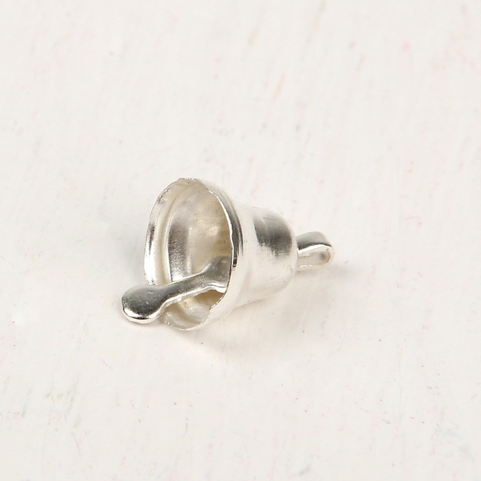 Колокольчик для рукоделия, набор 40 шт., размер 1 шт. — 0,6 см, цвет серебряный Колокольчик для рукоделия, набор 40 шт., размер 1 шт. — 0,6 см, цвет серебряный