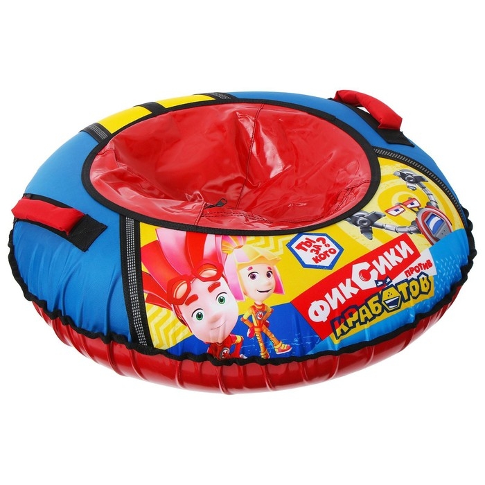 Тюбинг-ватрушка «Фиксики», ТБ1-80, диаметр чехла 85 см Тюбинг-ватрушка «Фиксики», ТБ1-80, диаметр чехла 85 см