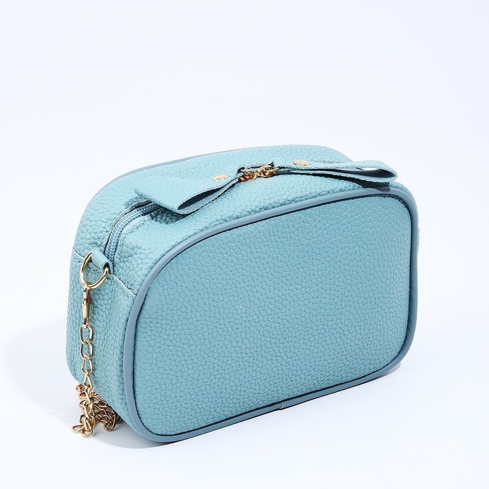 Сумка кросс-боди на молнии, цвет голубой Сумка кросс-боди на молнии, цвет голубой